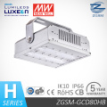 80W IP66 & Ik10 aluminium alliage LED Light Bay avec fonction de gradation 1-10V